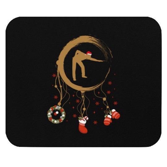 Winter dreamcatcher Christmas Billiards Mouse Pads