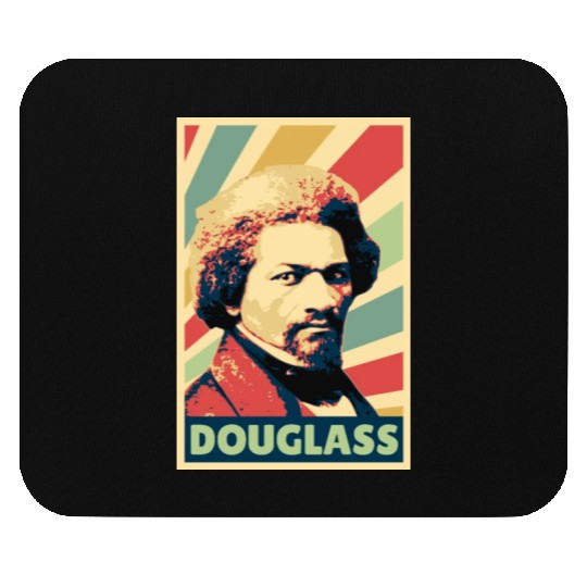 Frederick Douglass Vintage Colors Mouse Pads