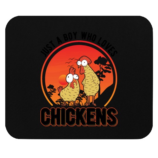 Chickens Young Chicks Chicken Coop Mouse Pads