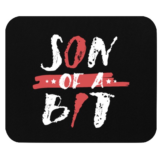 Son Of A Bit Computer Programmer IT Binary Mouse Pads