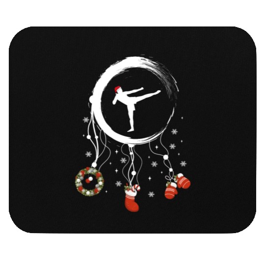 Winter dreamcatcher Christmas Karate Mouse Pads