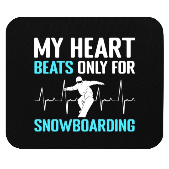 Snowboarding Hobby Ski Holidays Freestyle Mouse Pads