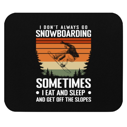 Snowboard Extreme Sport Ski Holidays Mouse Pads