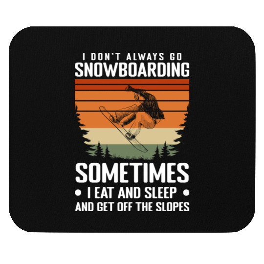Snowboard Extreme Sport Ski Holidays Mouse Pads