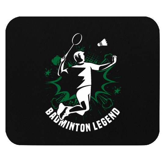 Badminton Legend Player For Badminton Lover Mouse Pads