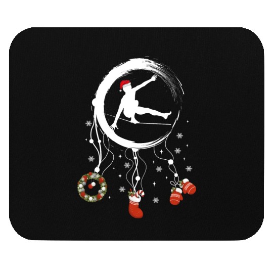 Winter dreamcatcher Christmas Slackliner Mouse Pads