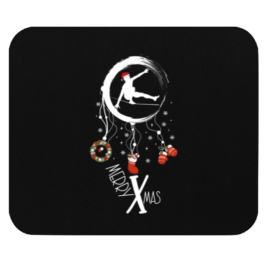 Winter dreamcatcher Christmas Slackliner Mouse Pads