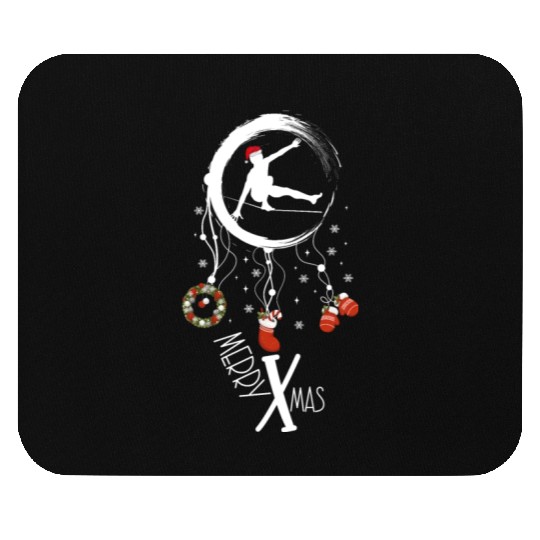 Winter dreamcatcher Christmas Slackliner Mouse Pads