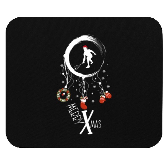 Winter dreamcatcher Christmas Squash Mouse Pads