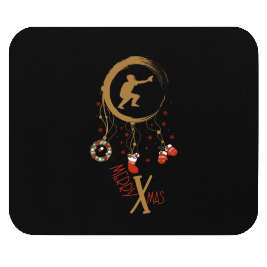 Winter dreamcatcher Christmas Baseball Mouse Pads