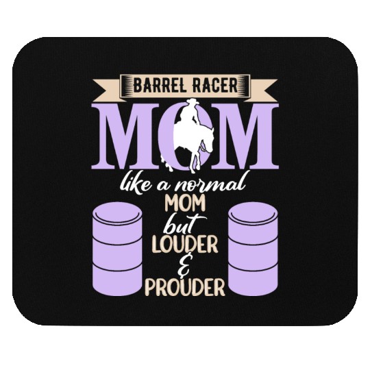 Barrel Racing Mom Mouse Pads