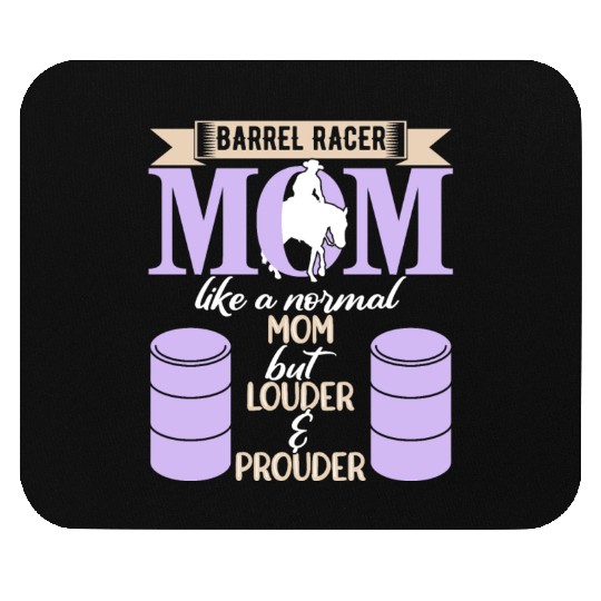 Barrel Racing Mom Mouse Pads