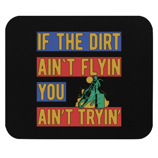 Barrel Racing Mouse Pads
