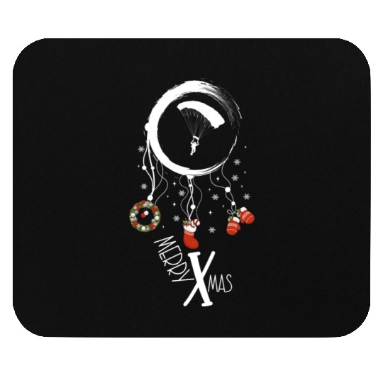 Winter dreamcatcher Christmas Paraglider Mouse Pads