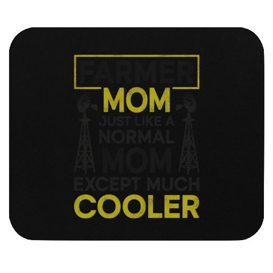 Farming Farmer Mom Mother Vintage Mouse Pads