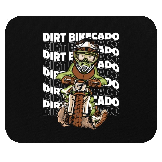 Dirt Bike Mx Motocross Supermoto Avocado Mouse Pads