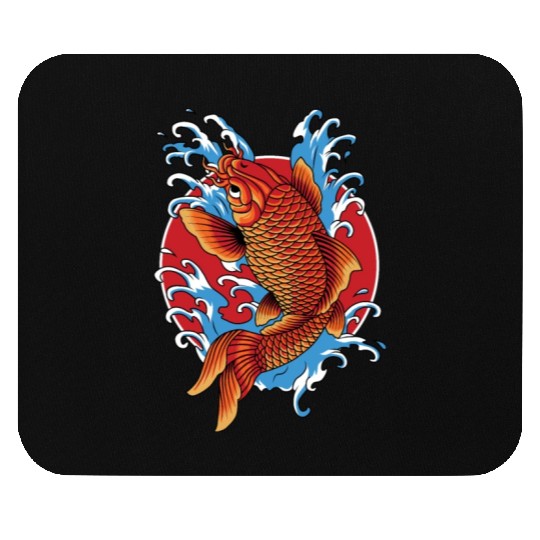 Koi Fish Mouse Pads