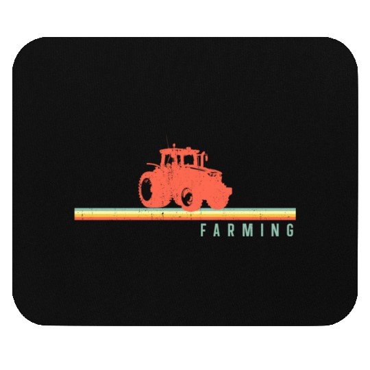 Farming Farmer Retro Vintage Mouse Pads