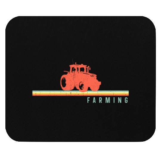 Farming Farmer Retro Vintage Mouse Pads