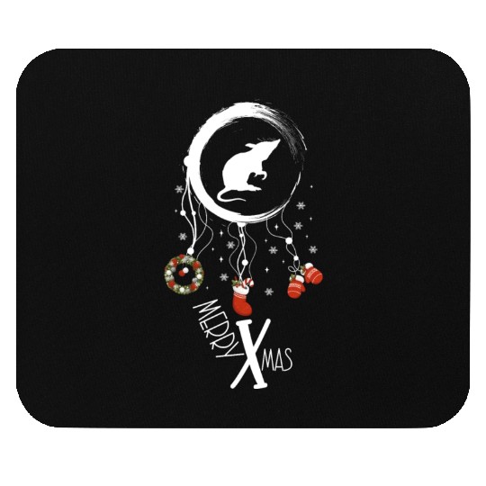 Winter dreamcatcher Christmas Mouse Mouse Pads