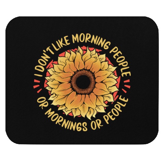 Sunflower Gardening Mouse Pads