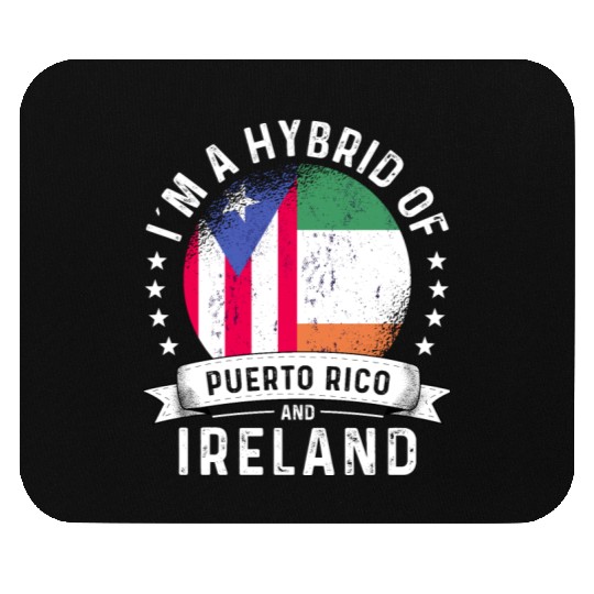 Puerto Rico Flag Ireland Grown Country Flags Mouse Pads