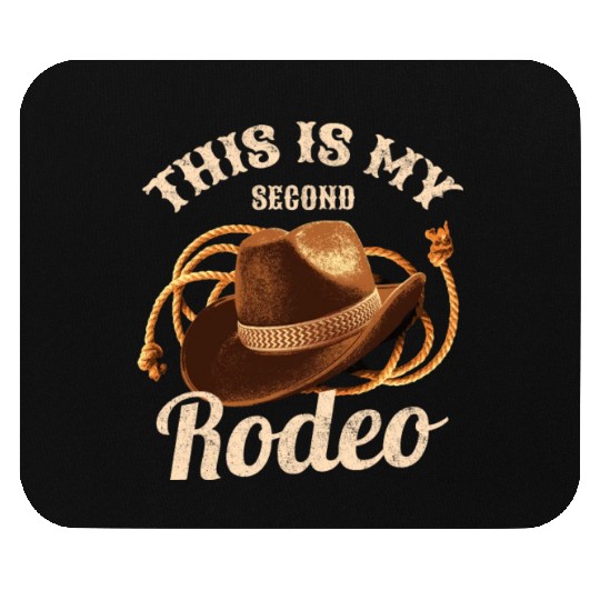 Rodeo Bull Riding Livestock Show Farmer Cattle Mouse Pads