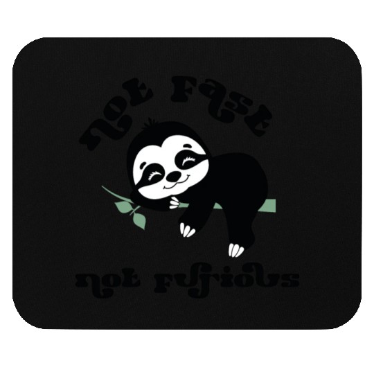 Funny Sloth Mouse Pads, Meditating Sloth Mouse Pads, Sloth