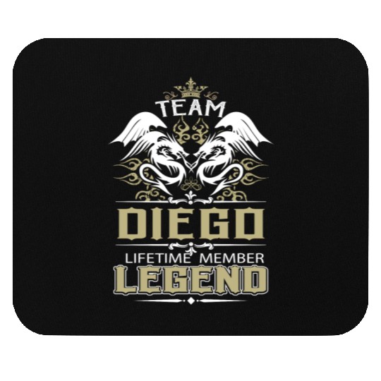 Diego Name Mouse Pads - Diego Dragon Lifetime Member