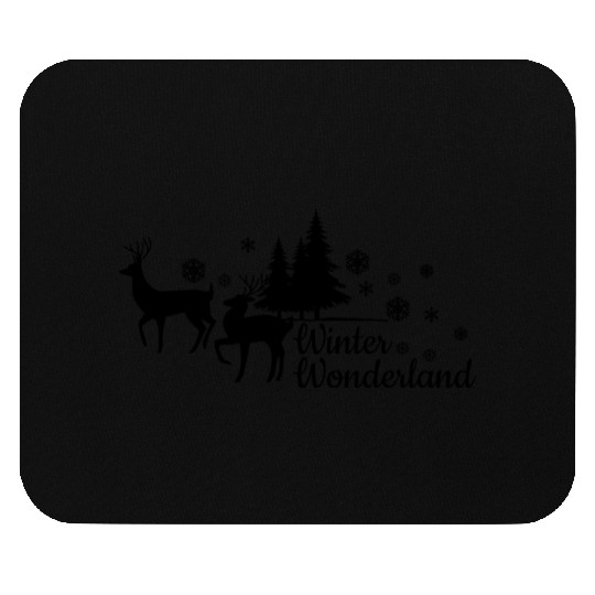 Christmas Winter Wonderland Mouse Pads