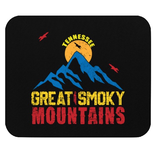 Great Smoky Mountains Tennessee Mountain Hiking Mouse Pads