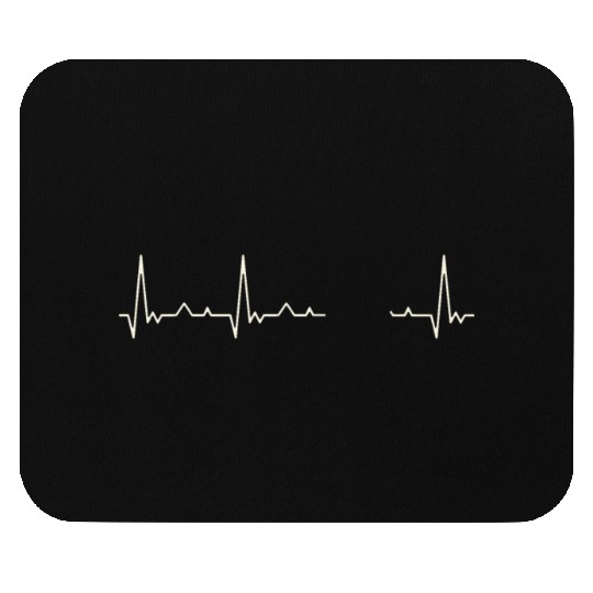 Car Classic 1920s. Heart. Love. EKG. Pulse. Beat. Mouse Pads
