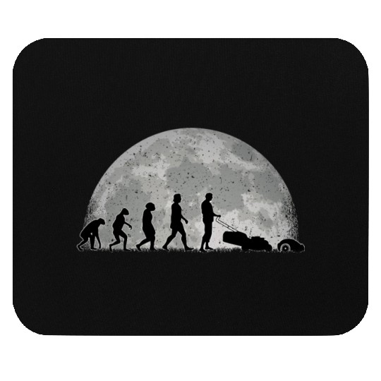 Robotic Lawnmower Evolution Moon Mouse Pads