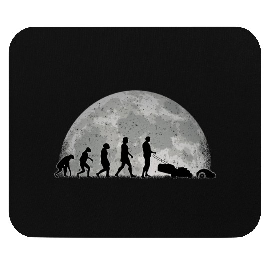 Robotic Lawnmower Evolution Moon Mouse Pads