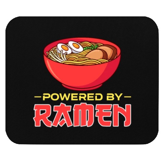 Powered By Ramen Mouse Pads