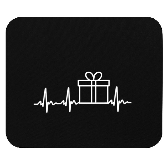 Heart beats gift Mouse Pads