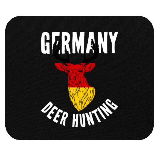 Germany Deer Hunting Buck Stag German Hunter Mouse Pads