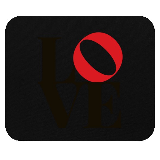LOVE, LOVE, LOVE. Mouse Pads