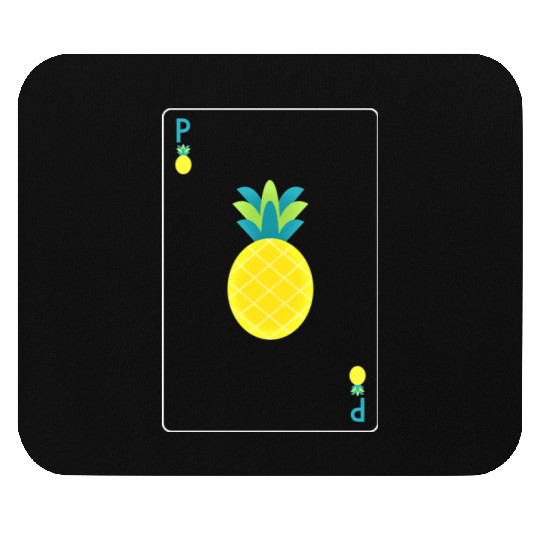 Open Faced Chinese Poker Pineapple Mouse Pads