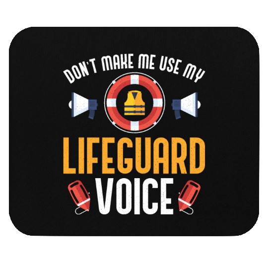 Lifeguard Rescuer Pool Guard Mouse Pads