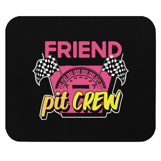 Friend Racing Car Bday Party Family Matching Pit C Mouse Pads