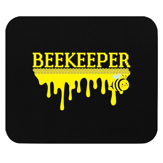 Bee Keeper Beekeeper, Funny Bee Hive Honey Lover Mouse Pads