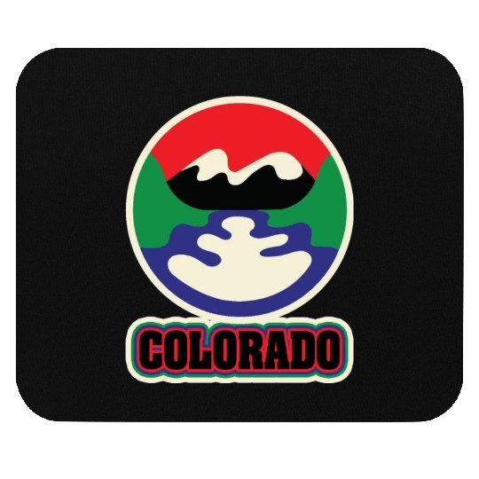 US States COLORADO Mouse Pads