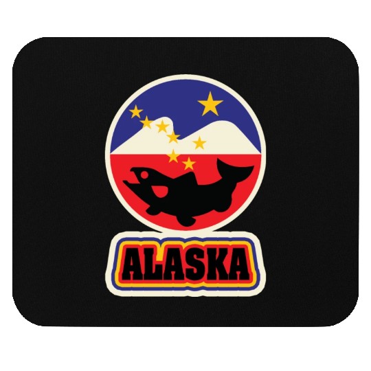US States ALASKA Mouse Pads
