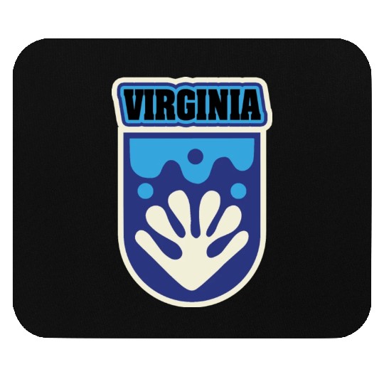 US States VIRGINIA Mouse Pads
