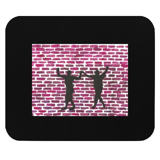 Black magic holyhock online by Yeshaya Dank Mouse Pads