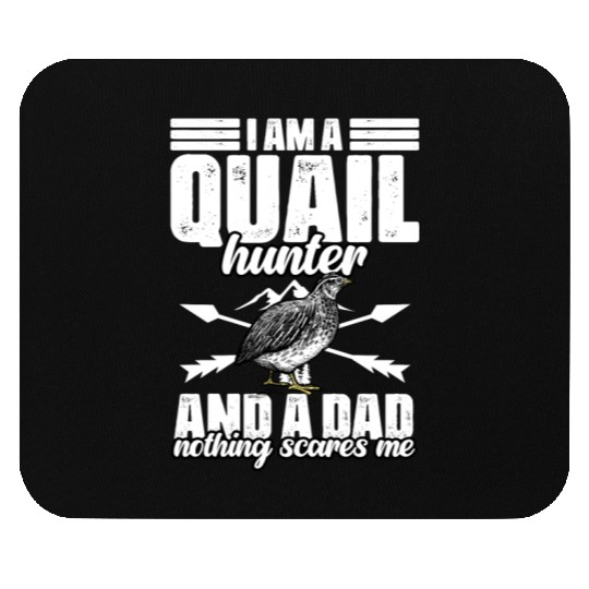 Funny Quail Hunting Hobby Northern Bobwhite Quail Mouse Pads