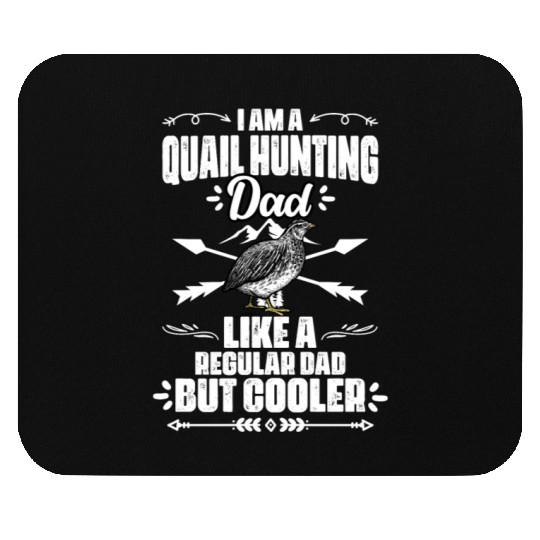 Funny Quail Hunting Season For A Bobwhite Quail Mouse Pads