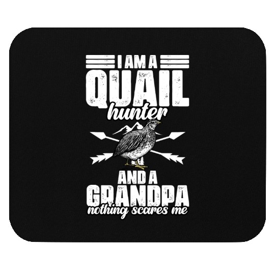 Funny Quail Hunting Hobby For Bobwhite Quail Mouse Pads