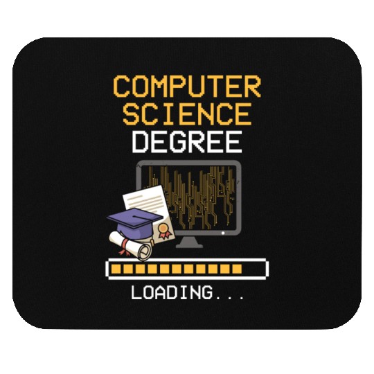 Computer Science Degree Loading Major Bachelor Mas Mouse Pads